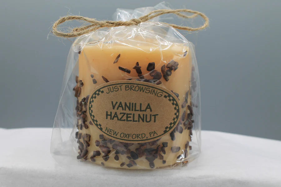 Vanilla Hazelnut Pillar Candle 3 x 3