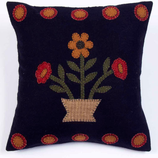 Primitive Blooms Pillow