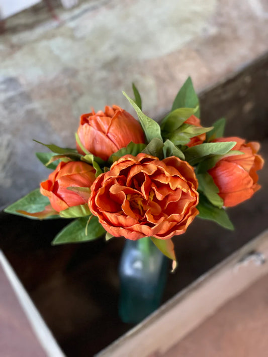 Peonies Bundle | Persimmon | 10"