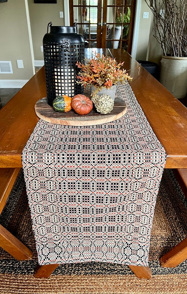 SMITHFIELD BLACK/RUST/LINEN PLACE MAT