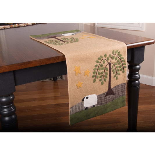 Sheep Willow Table Runner