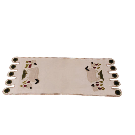 Sheep In The Meadow Table Runner