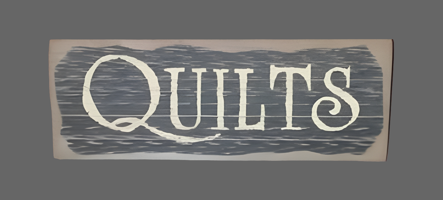 Quilts Wood Sign