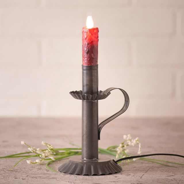 Barton Candlestick in Kettle Black