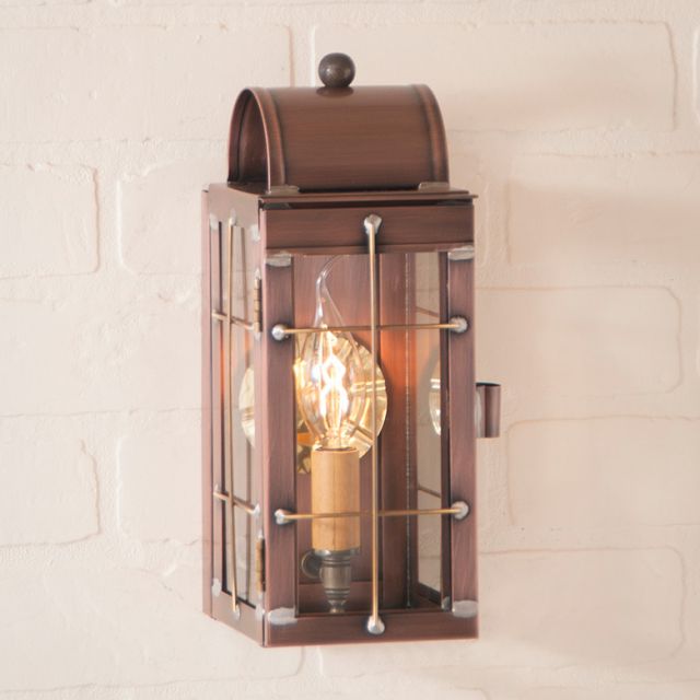 Cape Cod Wall Lantern in Antique Copper - 1-Light