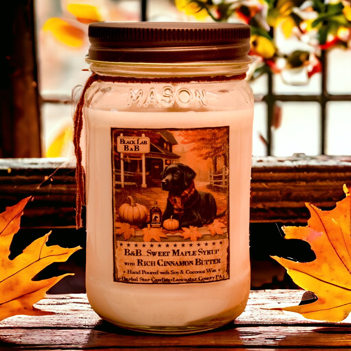 BED AND BREAKFAST JAR CANDLE – 16 oz