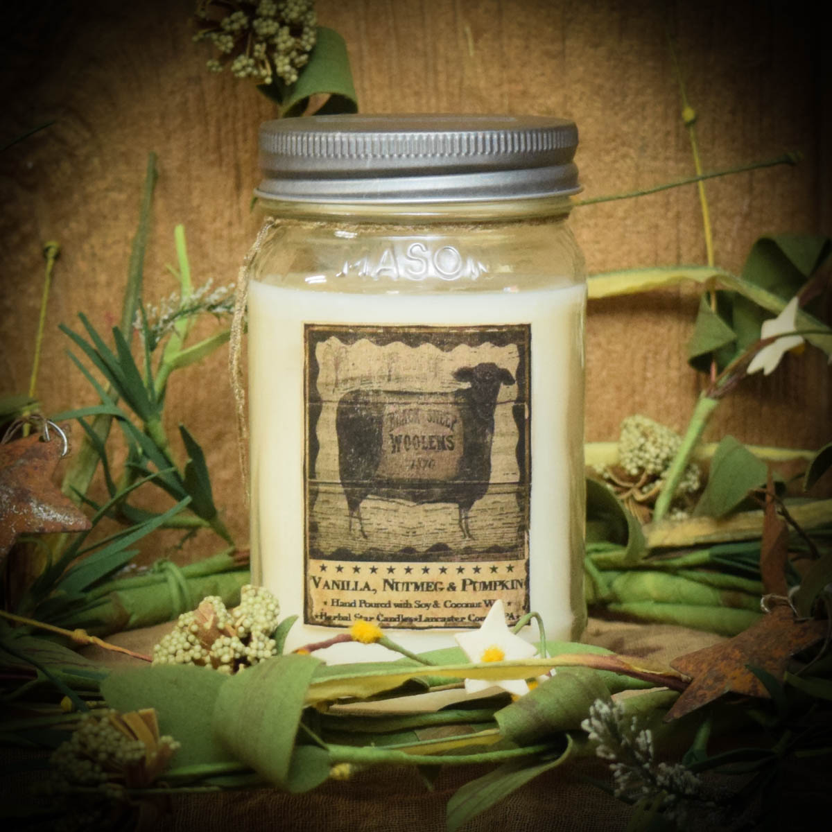 Sheep Mason Jar Candle – 16 oz