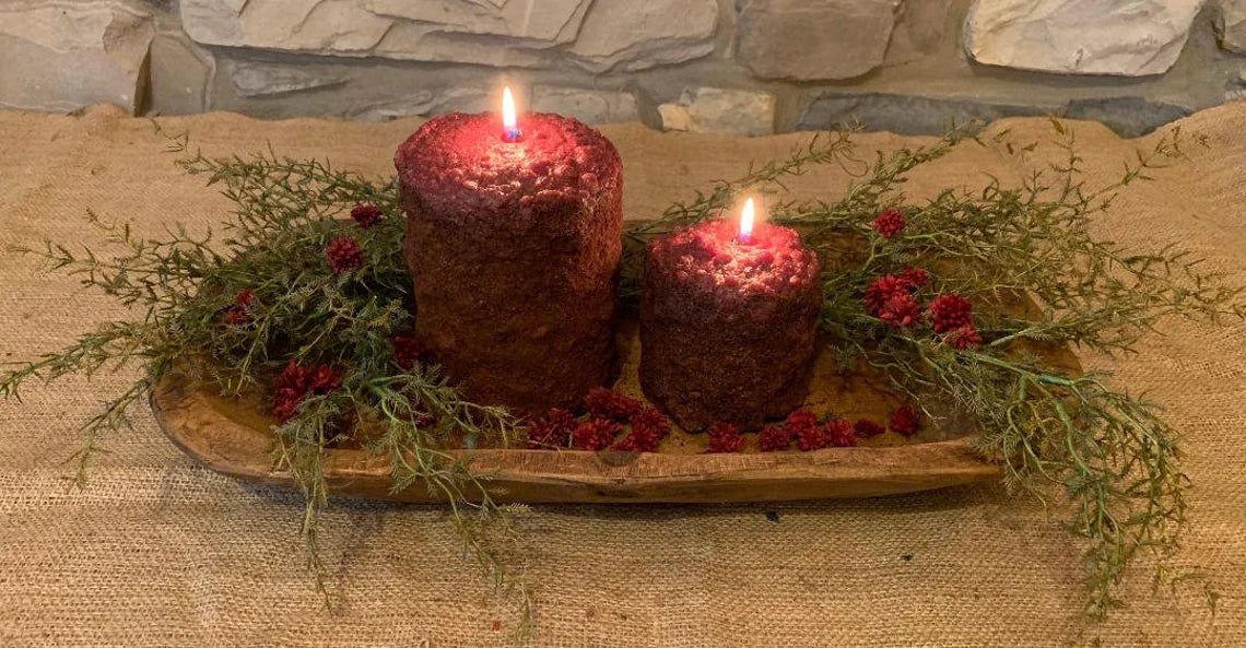 Cranberry Clove Small Hearth Candle