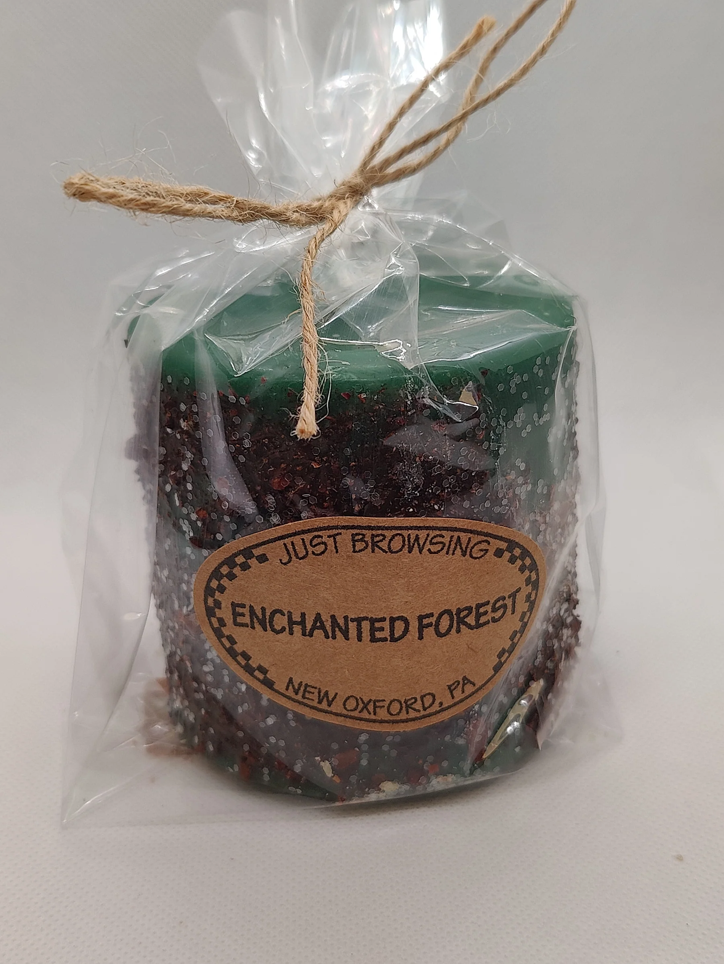 Enchanted Forest Pillar Candle 3 x 3