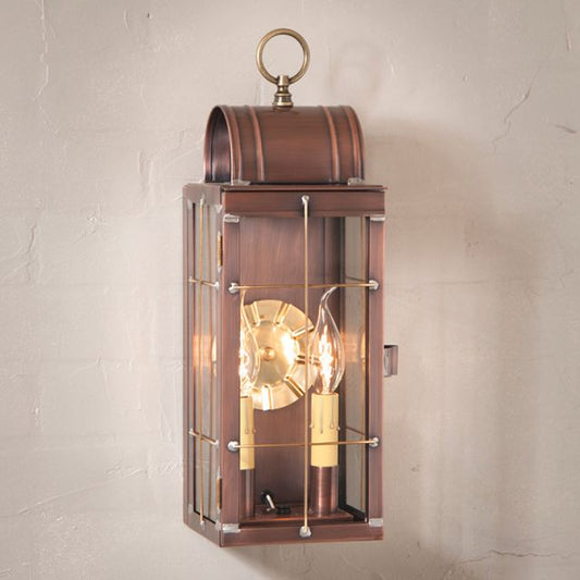 Queen Arch Lantern in Antique Copper - 2-Light