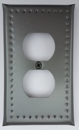 Tin Single Outlet Cover Border Punch