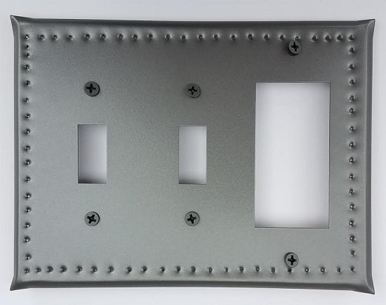 Tin Double Switch/Single Ground Fault Border Punch