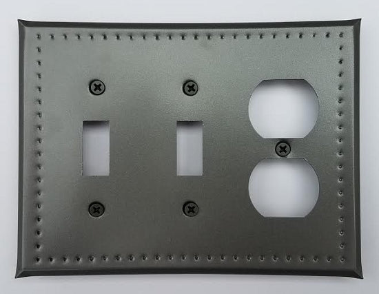 Tin Double Switch/Single Outlet Border Punch