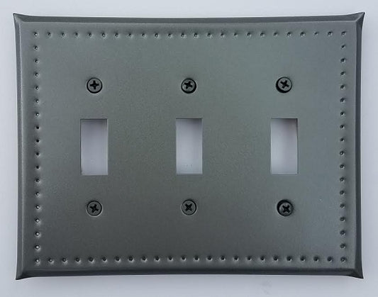 Tin Triple Switch Plate Border Punch