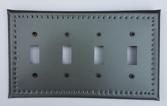 Tin Quad Switch Plate Border Punch