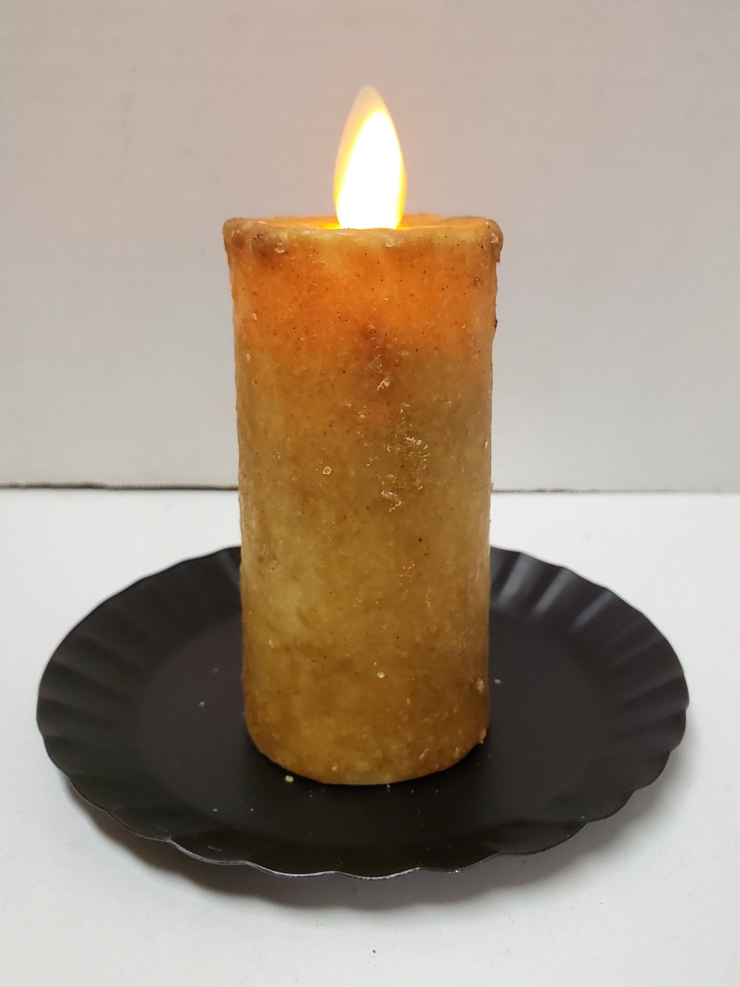 Realistic Moving Flame Votive Mustard
