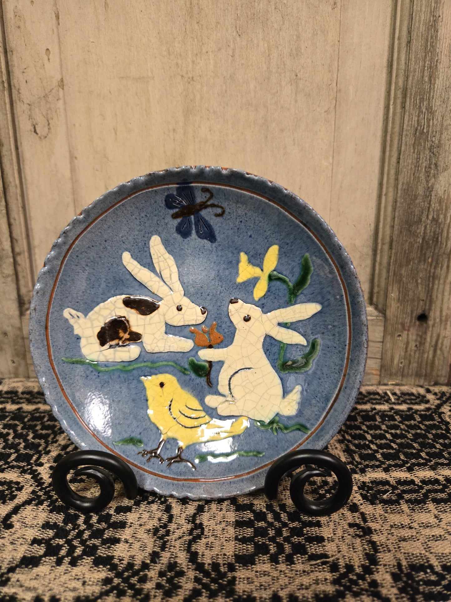 Collection of 6" Round Plates - Turtle Creek Pottery from the Workshops of David T. Smith