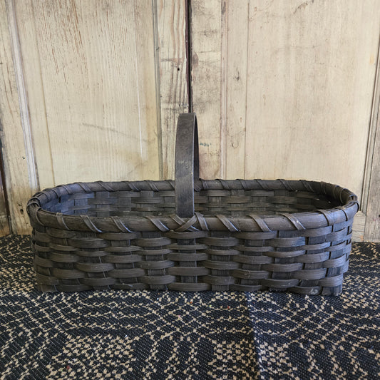 Primitive Garden Basket Black