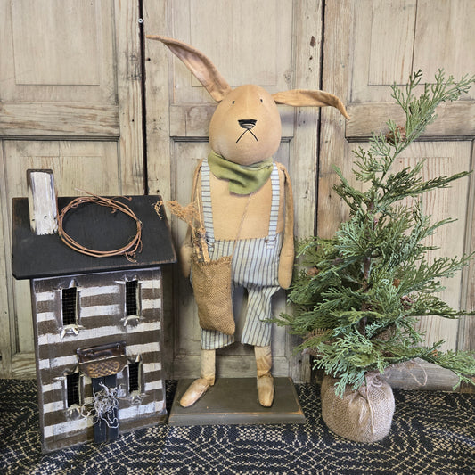 Primitive Bunny with Sack