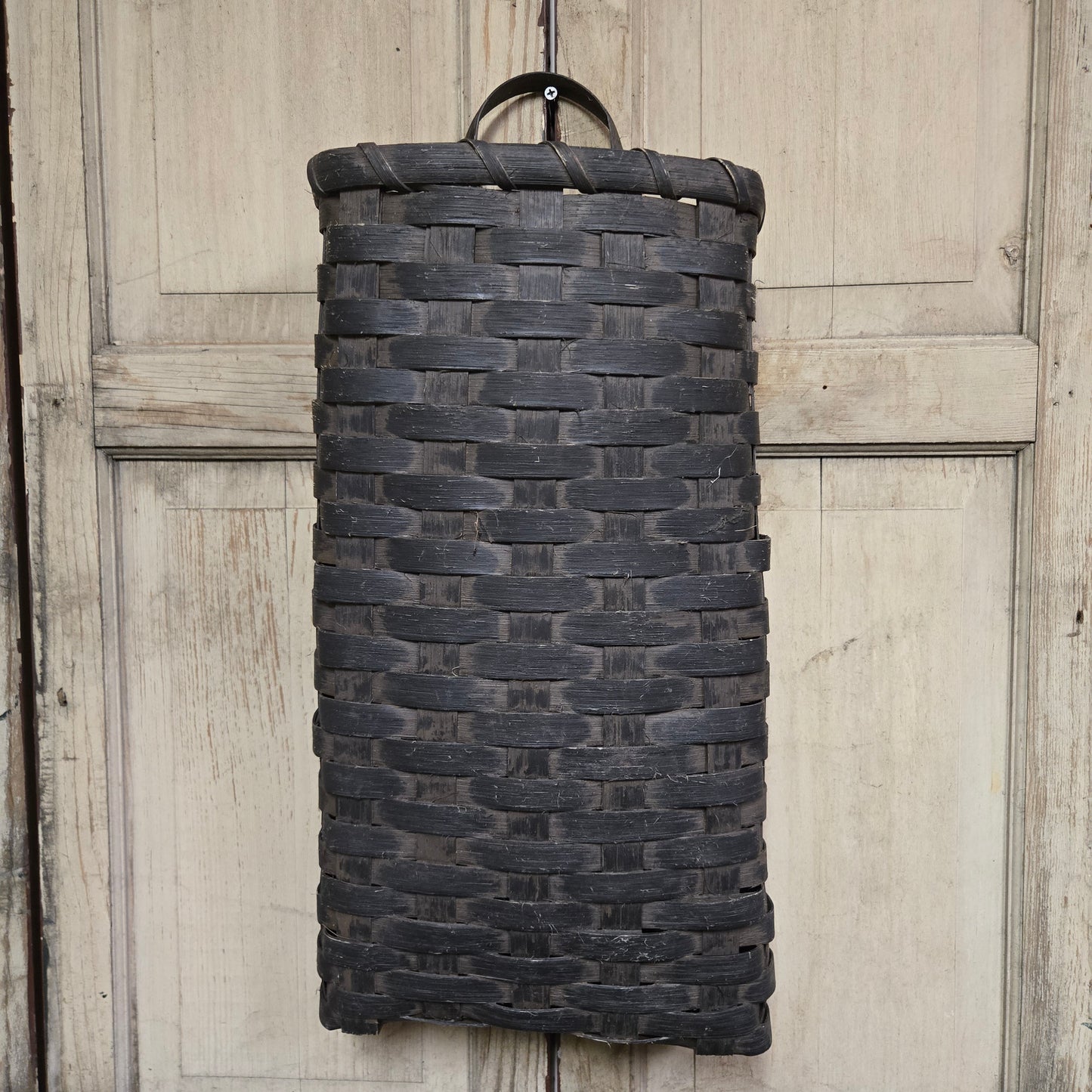 Extra Tall Door Basket Black