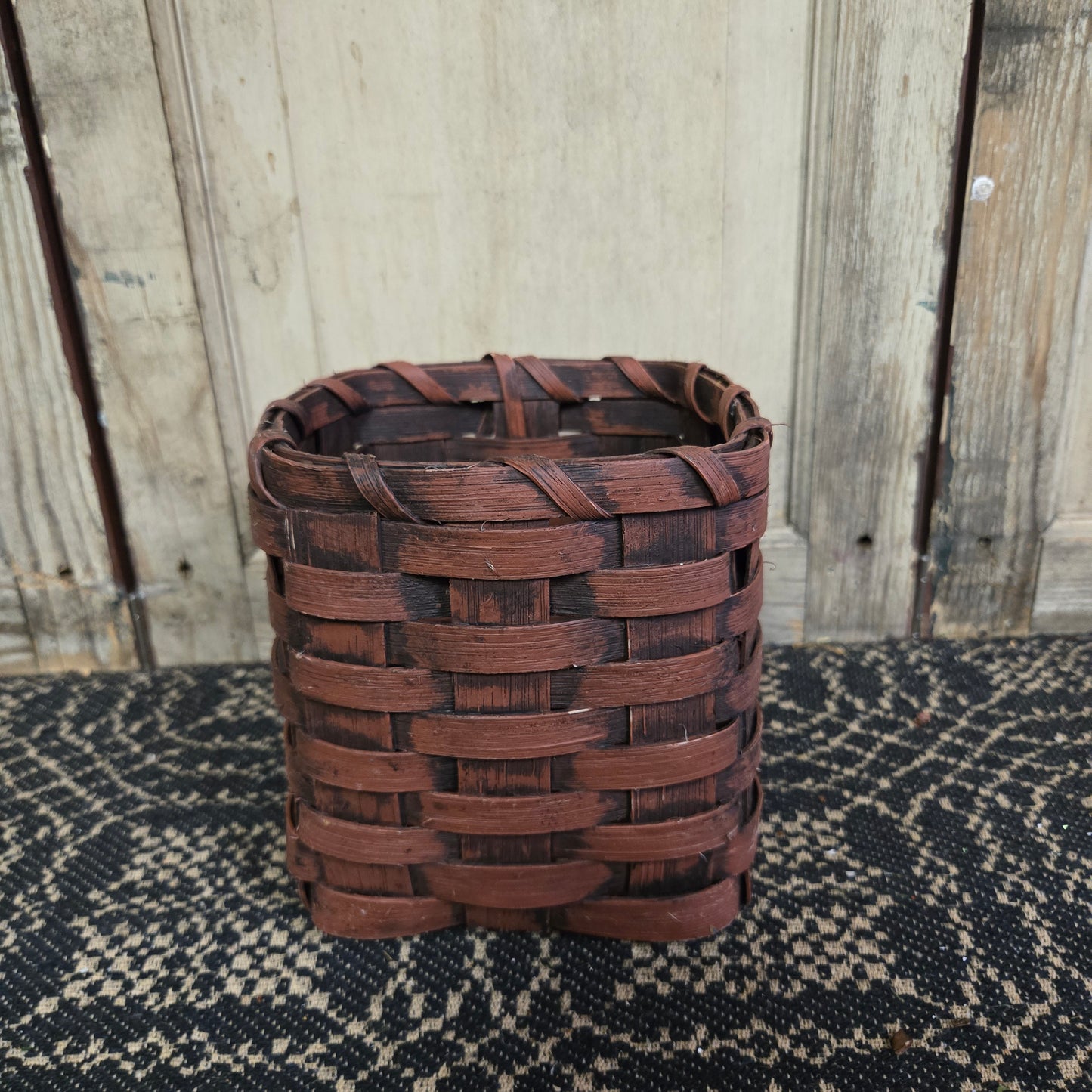 Tissue Box Holder Burgundy