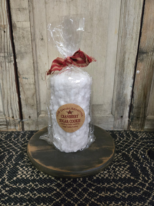 Cranberry Sugar Cookie Large Pillar