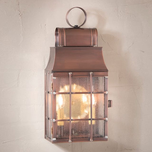 Washington Wall Lantern in Antique Copper - 2-Light